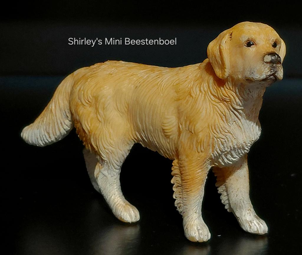 schleich golden retriever, Ophalen of Verzenden, Gebruikt, Hond of Kat, Beeldje of Figuurtje