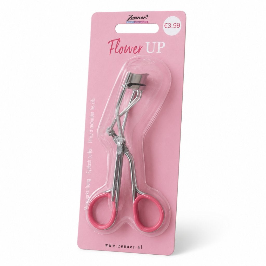 Zenner Flower Up wimperkrultang – roze handgrepen, Ogen, ., Nieuw, Ophalen of Verzenden