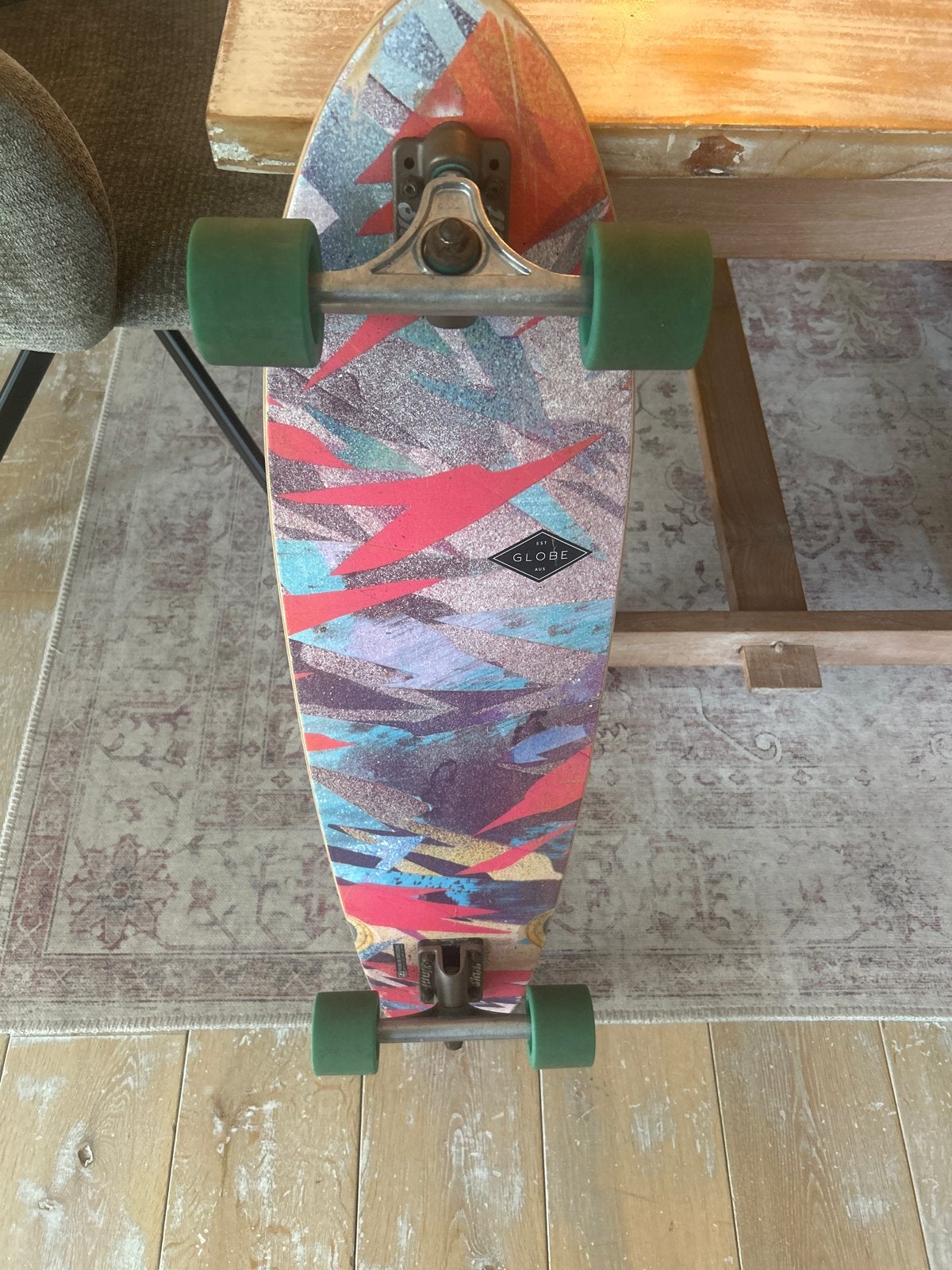 Globe Skateboard - gebruikt board rijd goed, Ophalen of Verzenden, Gebruikt, Skateboard