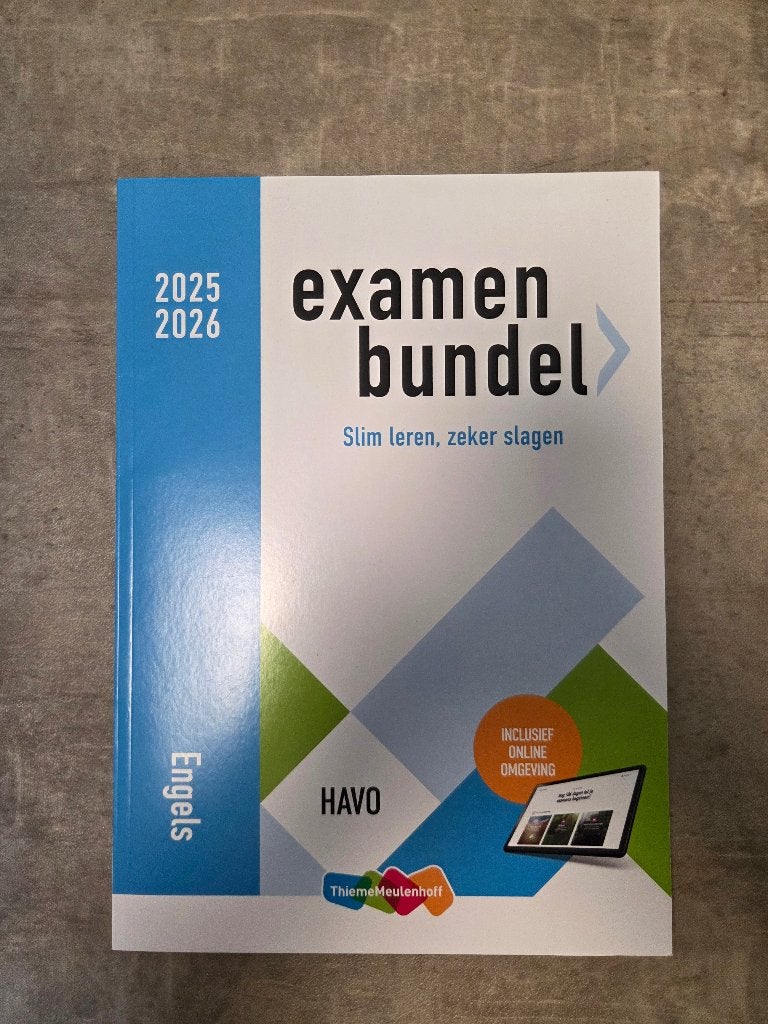 Examenbundel Engels, Boeken, Ophalen of Verzenden, Zo goed als nieuw, HAVO, Engels