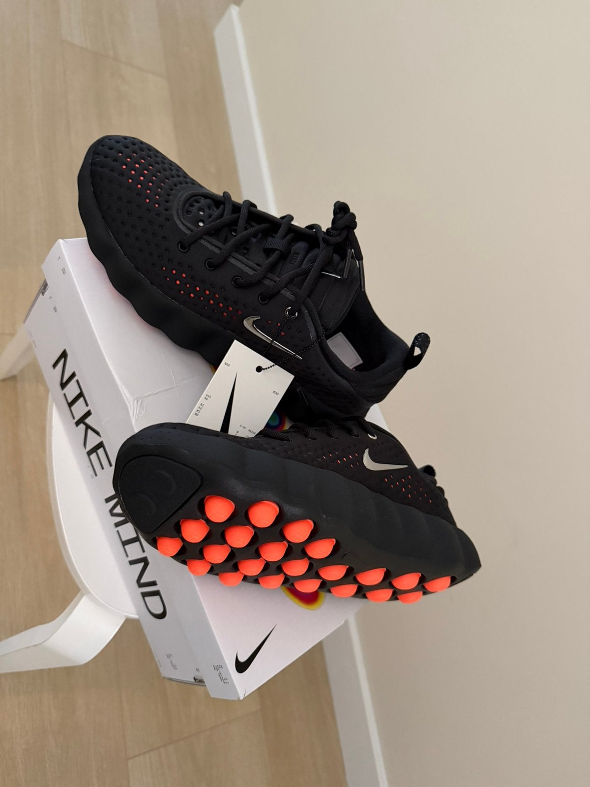 Nike mind 002 heren, Zwart, Nieuw, Ophalen of Verzenden, Sneakers of Gympen