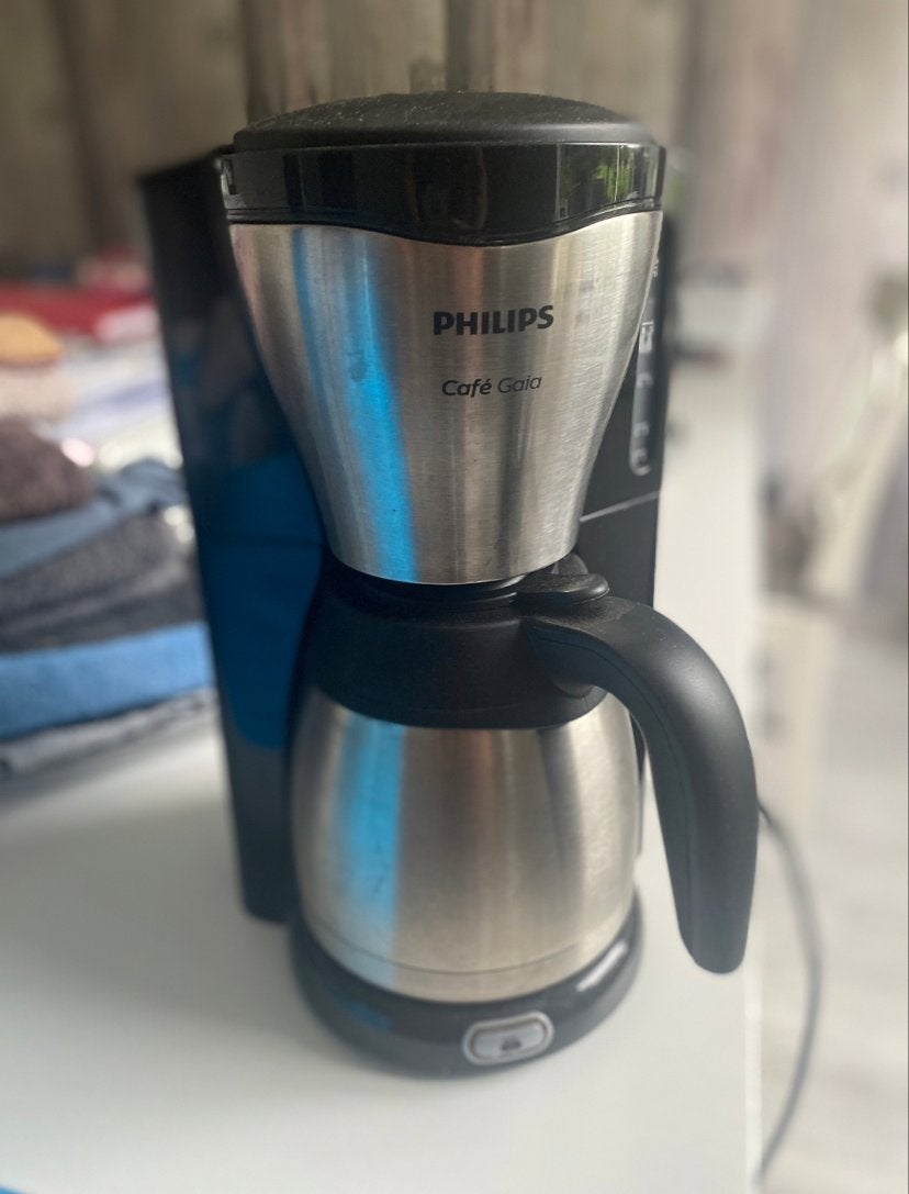 Philips Café Gaia koffiezetapparaat met thermoskan, Witgoed en Apparatuur, Koffiezetapparaten, Ophalen, Gebruikt, Overige modellen