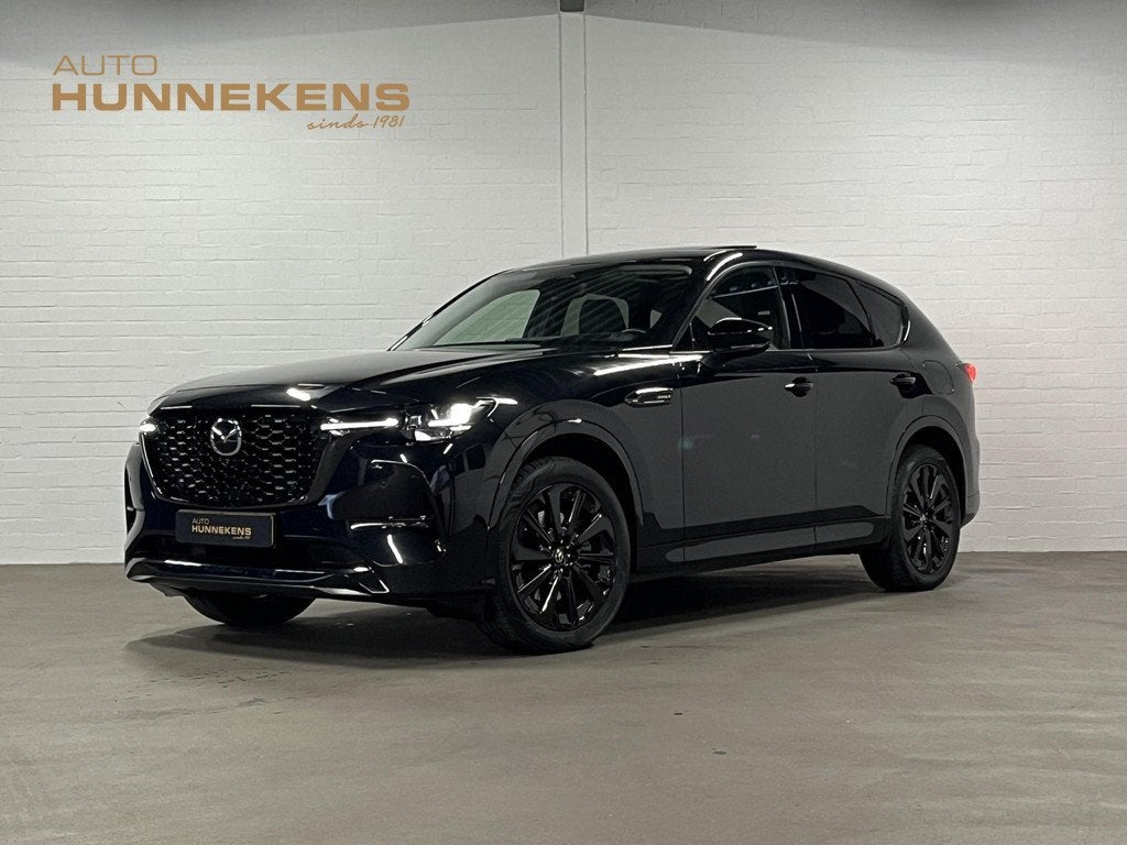 Mazda CX-60 2.5 e-SkyActiv PHEV Homura Trekhaak | Open dak |, Auto's, Mazda, Bedrijf, Te koop, CX-60, 360° camera, 4x4, ABS, Achteruitrijcamera
