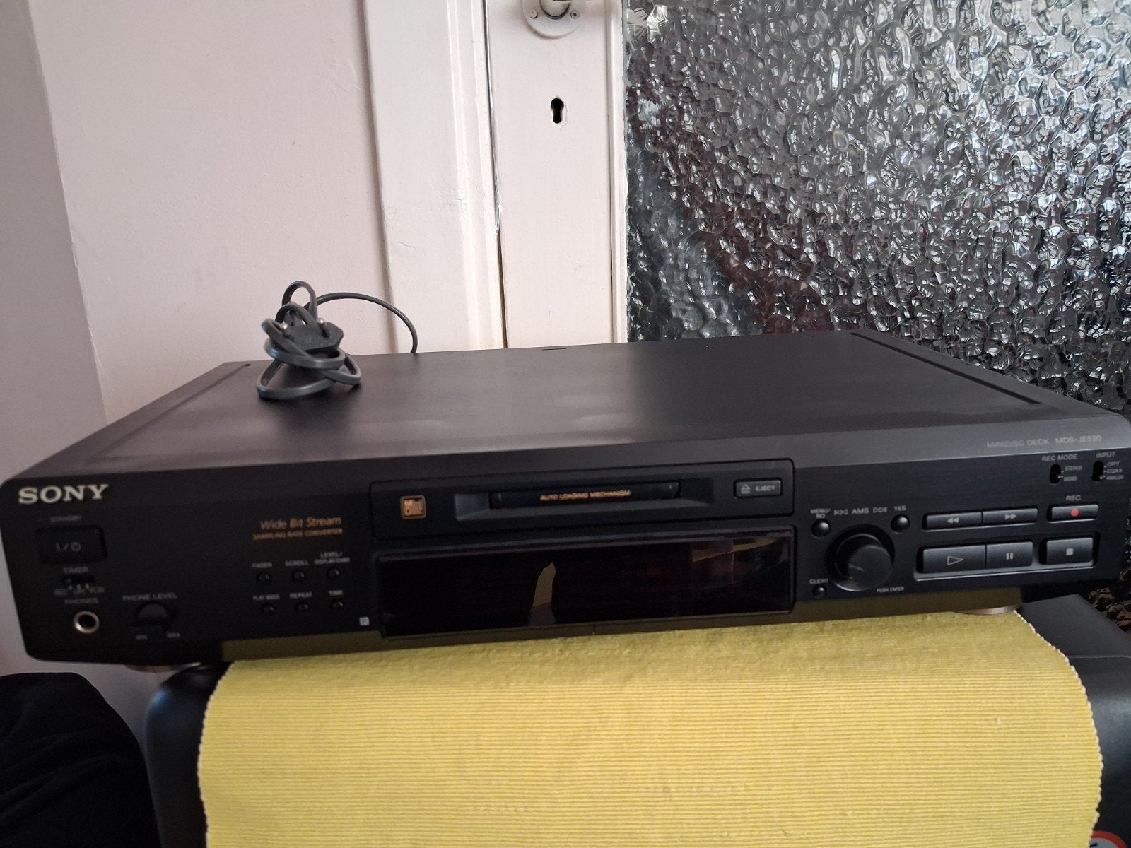 Sony MDS-JE520 MiniDisc Deck - Uitstekende Staat, Ophalen, Zo goed als nieuw