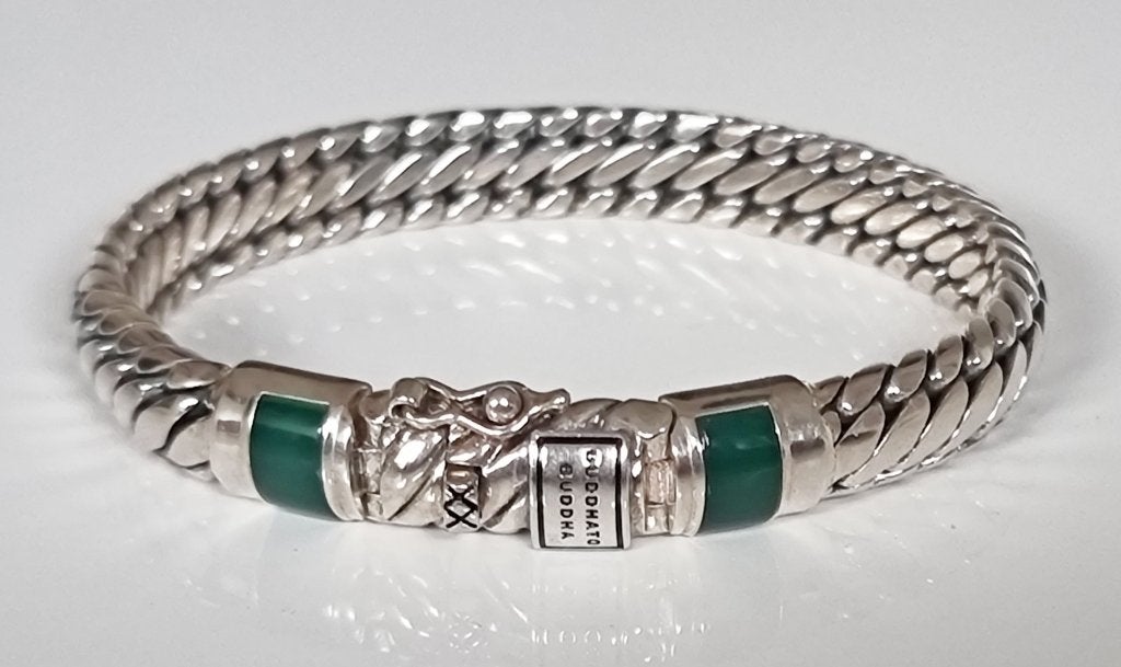 Buddha to Buddha Ben XS Stone Chalcedony armband €70 korting, Sieraden, Tassen en Uiterlijk, Armbanden, Ophalen of Verzenden, Nieuw