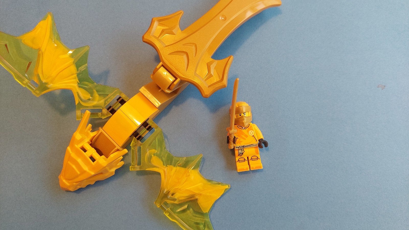 Lego Ninjago Gouden Draak met Ninja Arin, Ophalen of Verzenden, Zo goed als nieuw, Overige merken