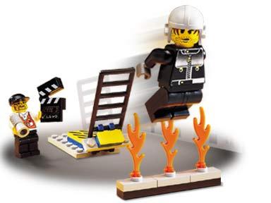 Lego Studios Set 1356 - Stuntman Catapult, Ophalen of Verzenden, Gebruikt, Complete set, Lego