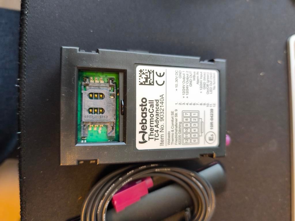 Webasto ThermoCall TC4 Advanced SMS Starter Standkachel, Auto-onderdelen, Airco en Verwarming, Ophalen of Verzenden