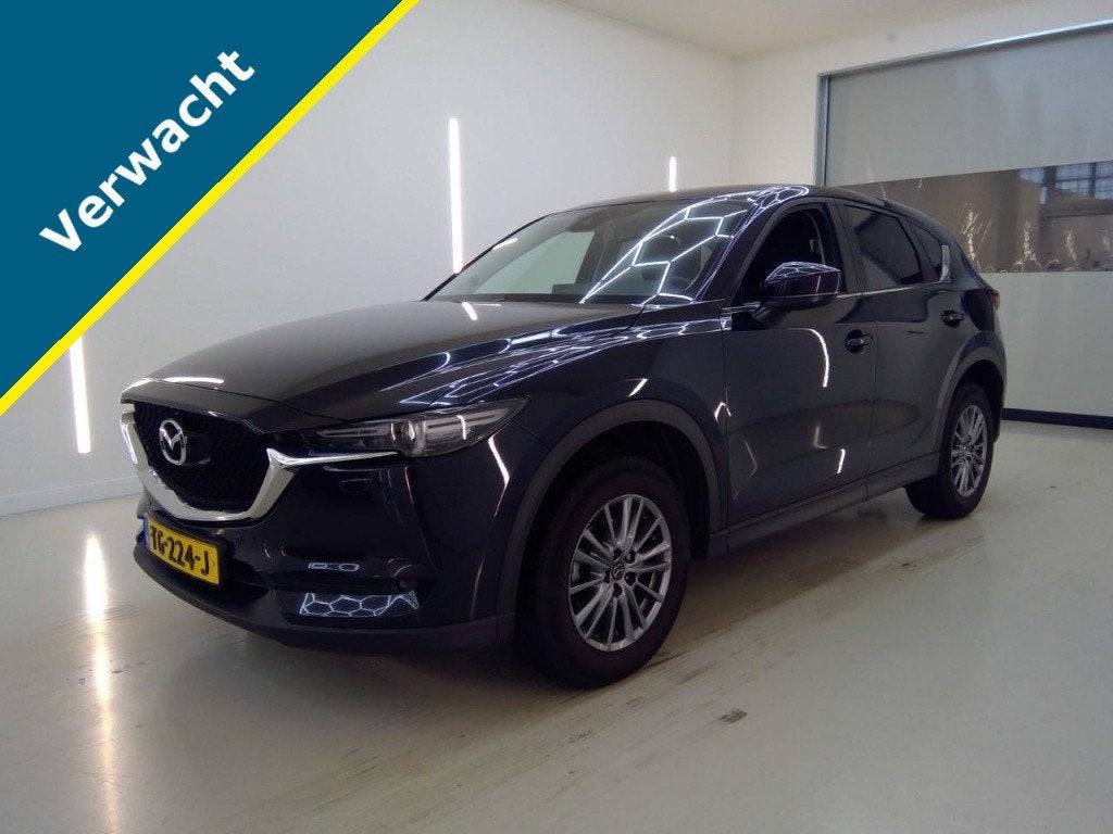 Mazda CX-5 2.0 SAG 165 SkL GT Trekhaak/Leder/Led/Nav, Auto's, 1998 cc, 4 cilinders, 715 kg, Zwart