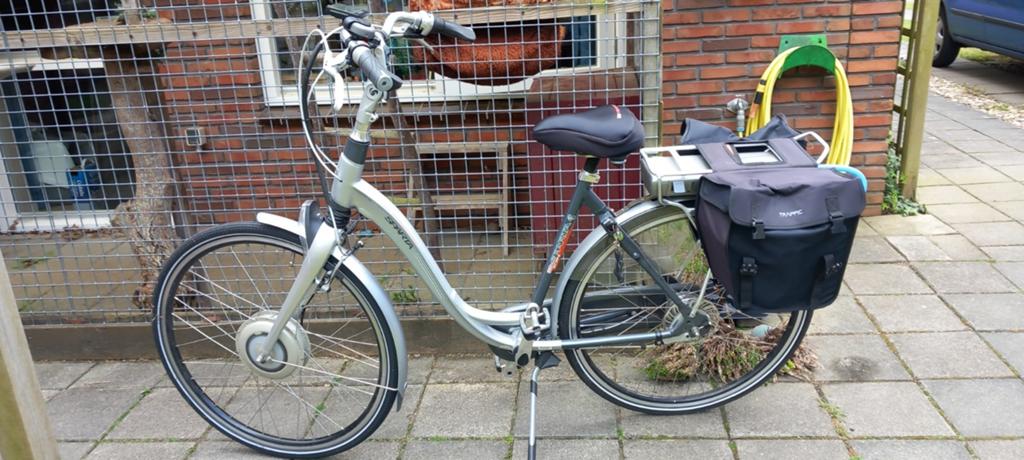 Nette Sparta elektrische fiets - accu defect, Fietsen en Brommers, Elektrische fietsen, Ophalen of Verzenden, Gebruikt, 50 km per accu of meer