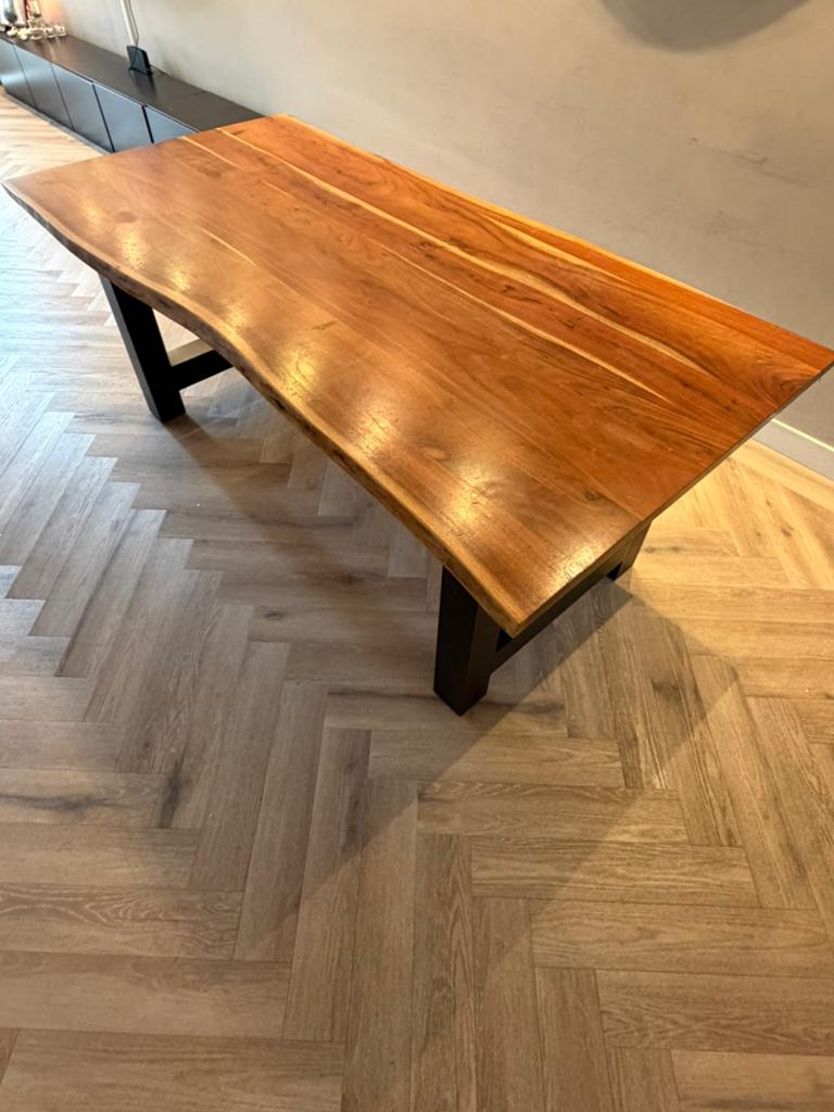 Eettafel, 200 cm of meer, Zo goed als nieuw, 75 cm of meer, Rechthoekig