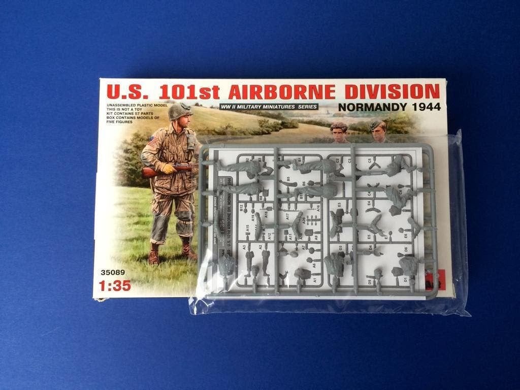 miniart 35089 U.S. 101st AIRBORNE DIVISION (NORMANDY 44 1/35, Ophalen of Verzenden, Nieuw, 1:35 tot 1:50