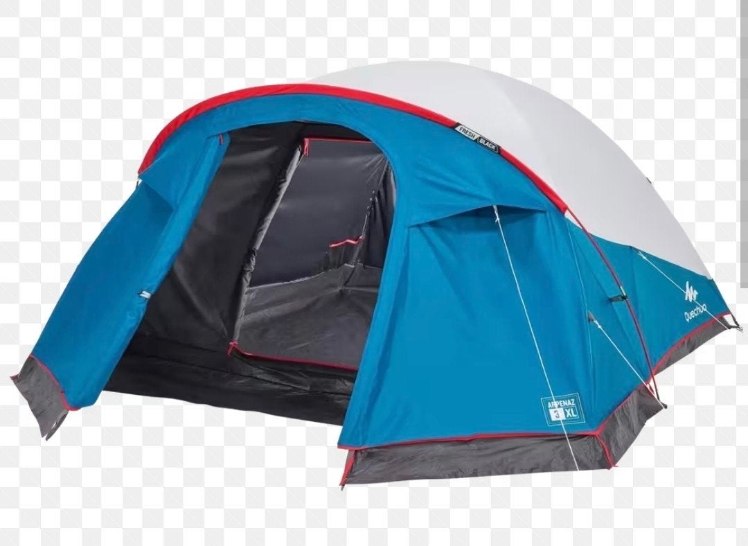 QUECHUA Arpenaz 3 XL Fresh & Black tent, Ophalen, Tot en met 3