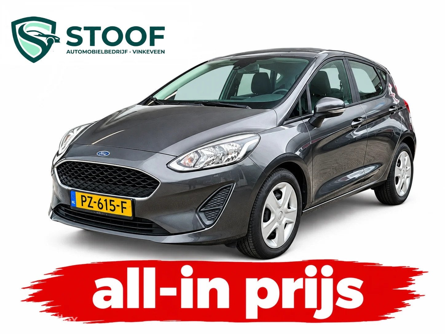 Ford Fiesta 1.1 Trend NAVI + winterbanden, Voorwielaandrijving, Dealer onderhouden, 23 km/l, Origineel Nederlands