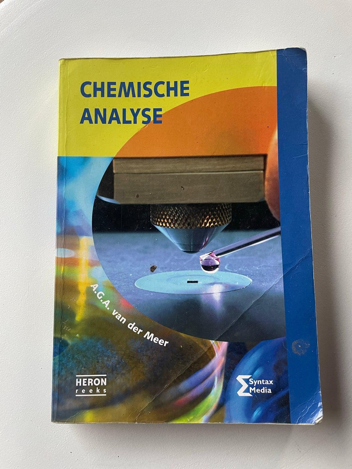 Chemische Analyse - A.G.A. van der Meer, Boeken, Ophalen of Verzenden, Beta, Gelezen, MBO