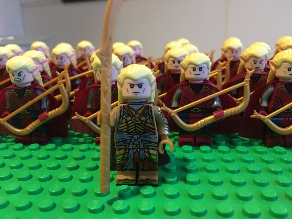 Elven Army mini figuurtjes, Ophalen of Verzenden, Zo goed als nieuw, Overige merken