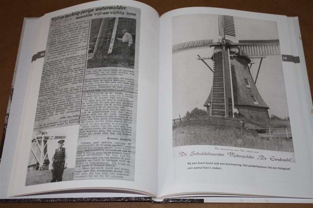Poldermolen De Eendracht. Sebaldebuurster., Ophalen of Verzenden, Nieuw