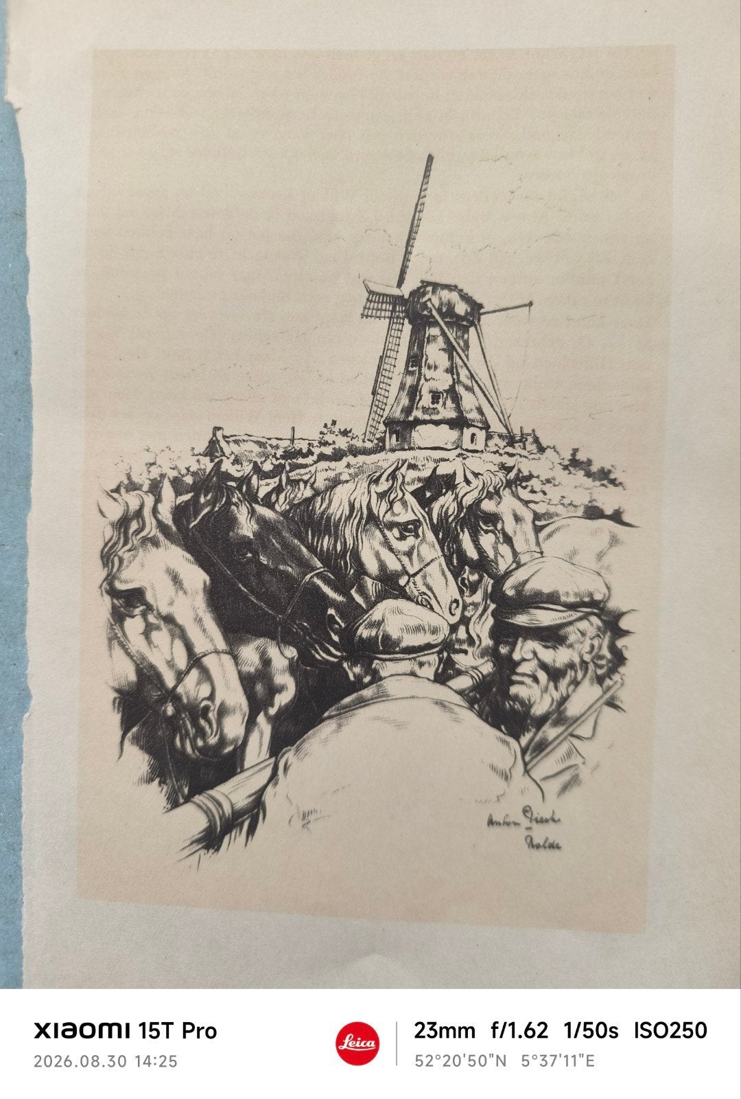 Set van 4 +1Anton Pieck prenten - Diverse scènes, Ophalen of Verzenden