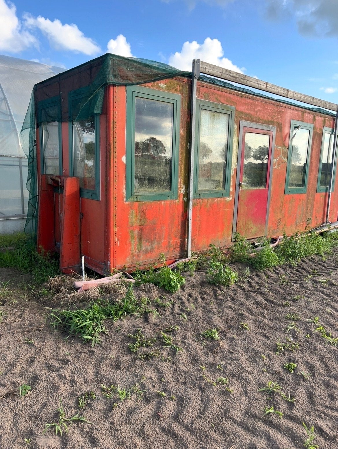 20ft Keet - cantine - zuipkeet, Ophalen, Gebruikt
