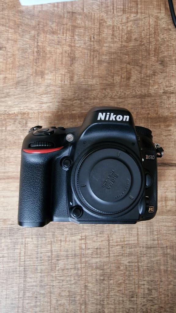 Nikon D610 Spiegelreflexcamera - Full-frame DSLR, Spiegelreflex, Ophalen of Verzenden, Zo goed als nieuw, Nikon