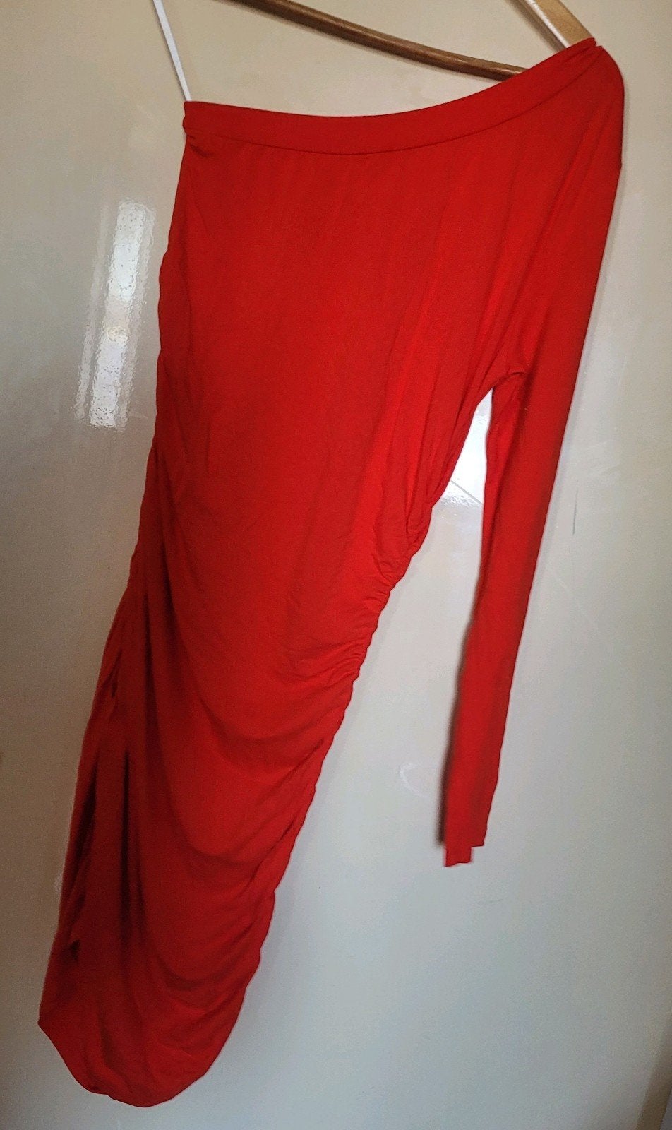 Mooie jurk,  maat M /L, Kleding | Dames, Ophalen of Verzenden, Zo goed als nieuw, Maat 38/40 (M), Rood