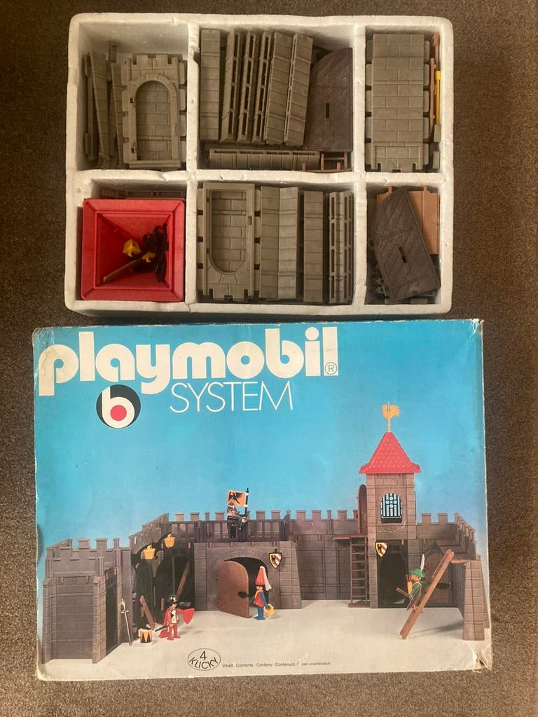 Playmobil kasteel vintage compleet en met extra’s, Ophalen of Verzenden, Zo goed als nieuw