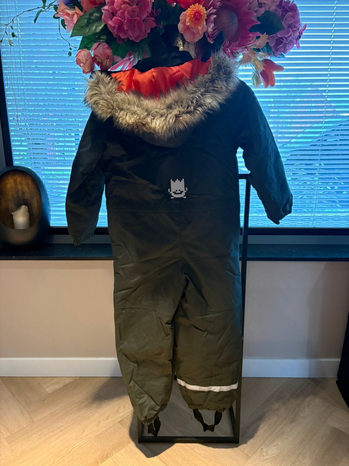 Skipak legergroen maat 128, Gebruikt, 100 tot 140 cm, Kleding, Ophalen
