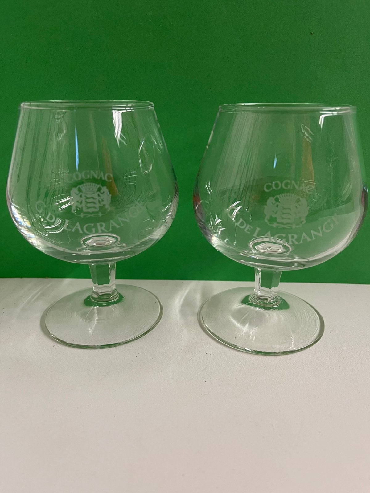 G de la Grange cognac glazen set van 2 glazen, Ophalen of Verzenden, Nieuw, Borrel- of Shotglas