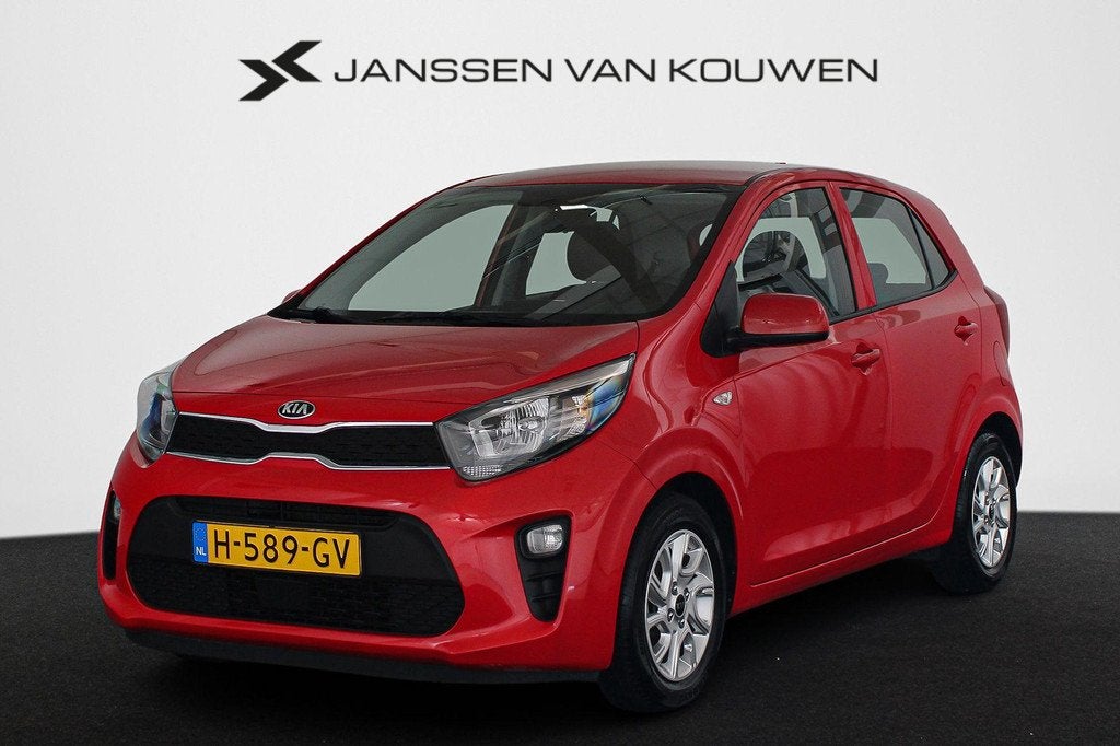 Kia Picanto 1.0 MPi DynamicLine Apple CarPlay Achteruitrijca, Auto's, Kia, Bedrijf, Te koop, Picanto, ABS, Achteruitrijcamera