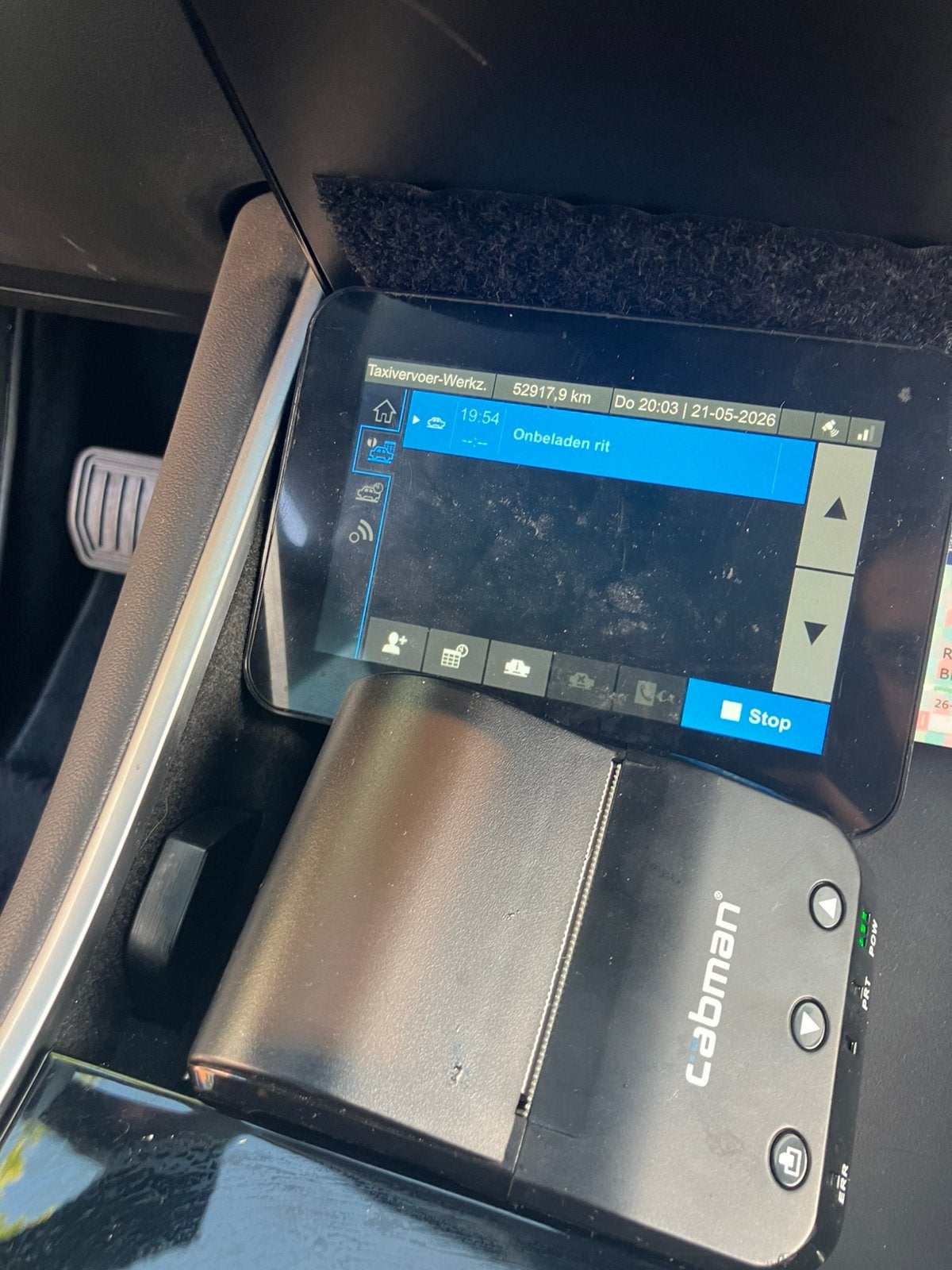 Cabman MDT Incl. Taximeter en Printer, Ophalen of Verzenden, Zo goed als nieuw