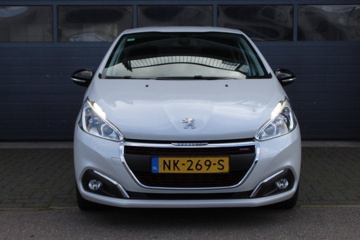 Peugeot 208 1.2 PureTech GT-line Navigatie, PDC, Climate con, Auto's, Voorwielaandrijving, Leder en Stof, Origineel Nederlands