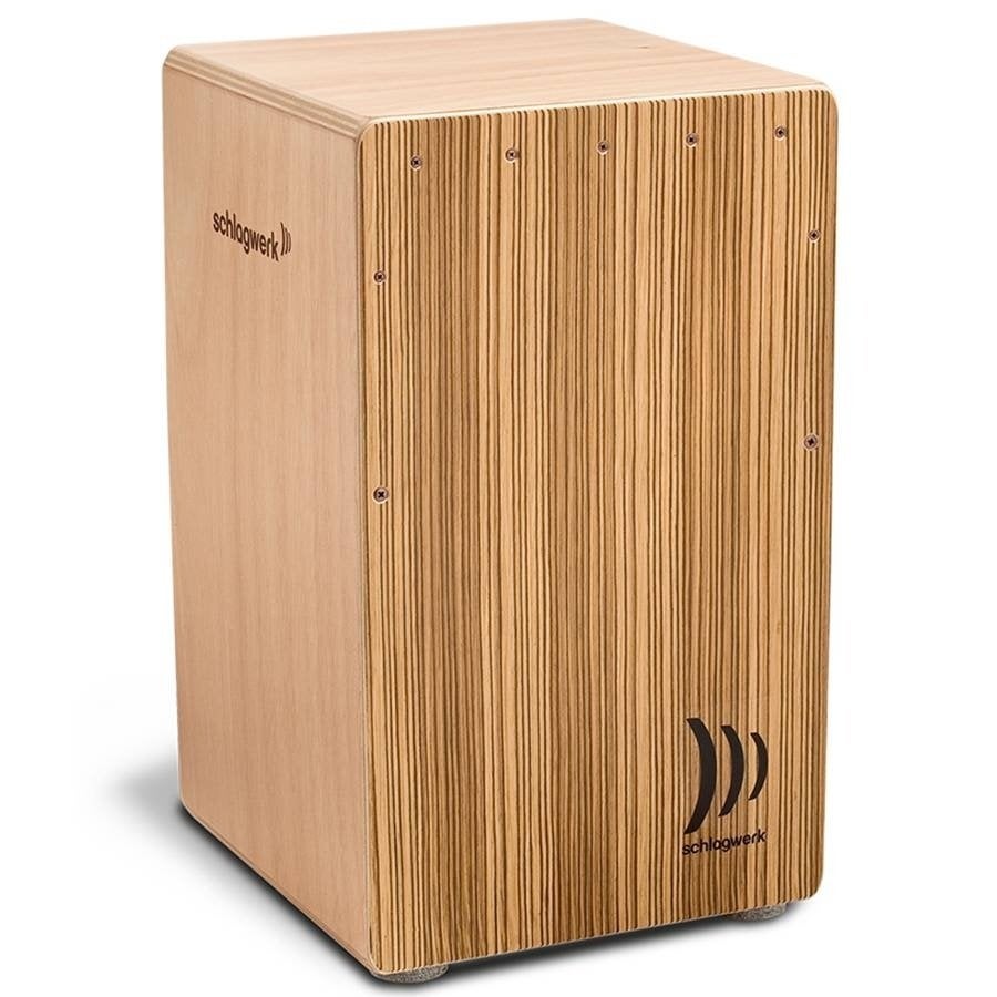 Schlagwerk CP4011 La Peru Zebrano Cajon B-Stock, Schlagwerk GmbH, Brückenstraße 10, 73333 Gingen/Fils, Duitsland, Schlagwerk GmbH