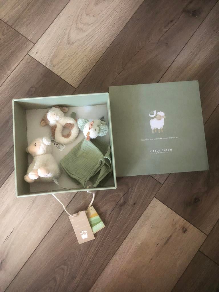 Nieuwe giftset - Little Dutch / Little Farm, Ophalen of Verzenden, Nieuw, Rammelaar, Met geluid