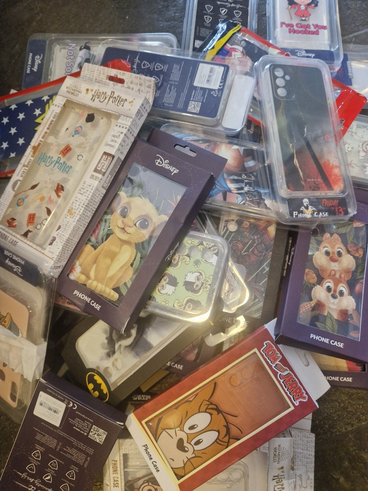 Partij 134x Luxe Telefoonhoesjes Disney Marvel Samsung ipone, Ophalen of Verzenden, Nieuw, IPhone 14