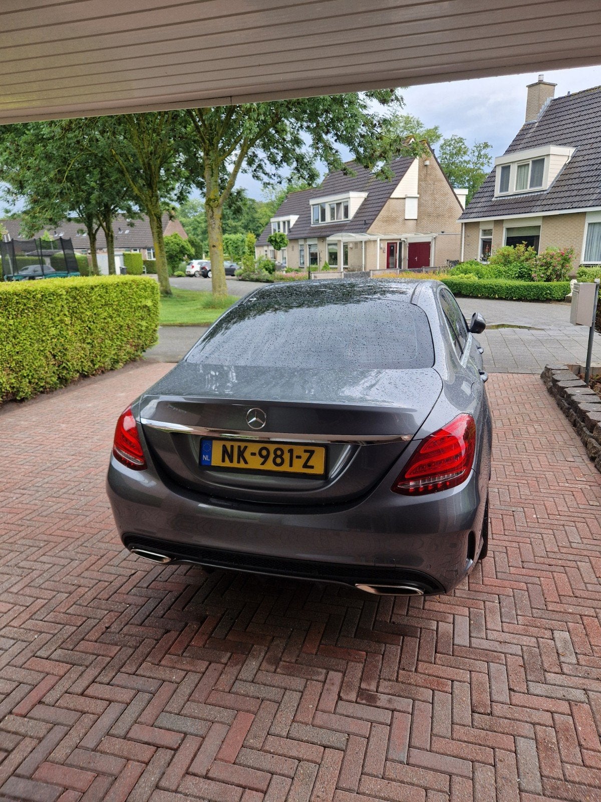 Mercedes-Benz C-Klasse C180 1.6 115KW Aut7 2017 Grijs, Automaat, 1800 kg, Particulier, Sedan