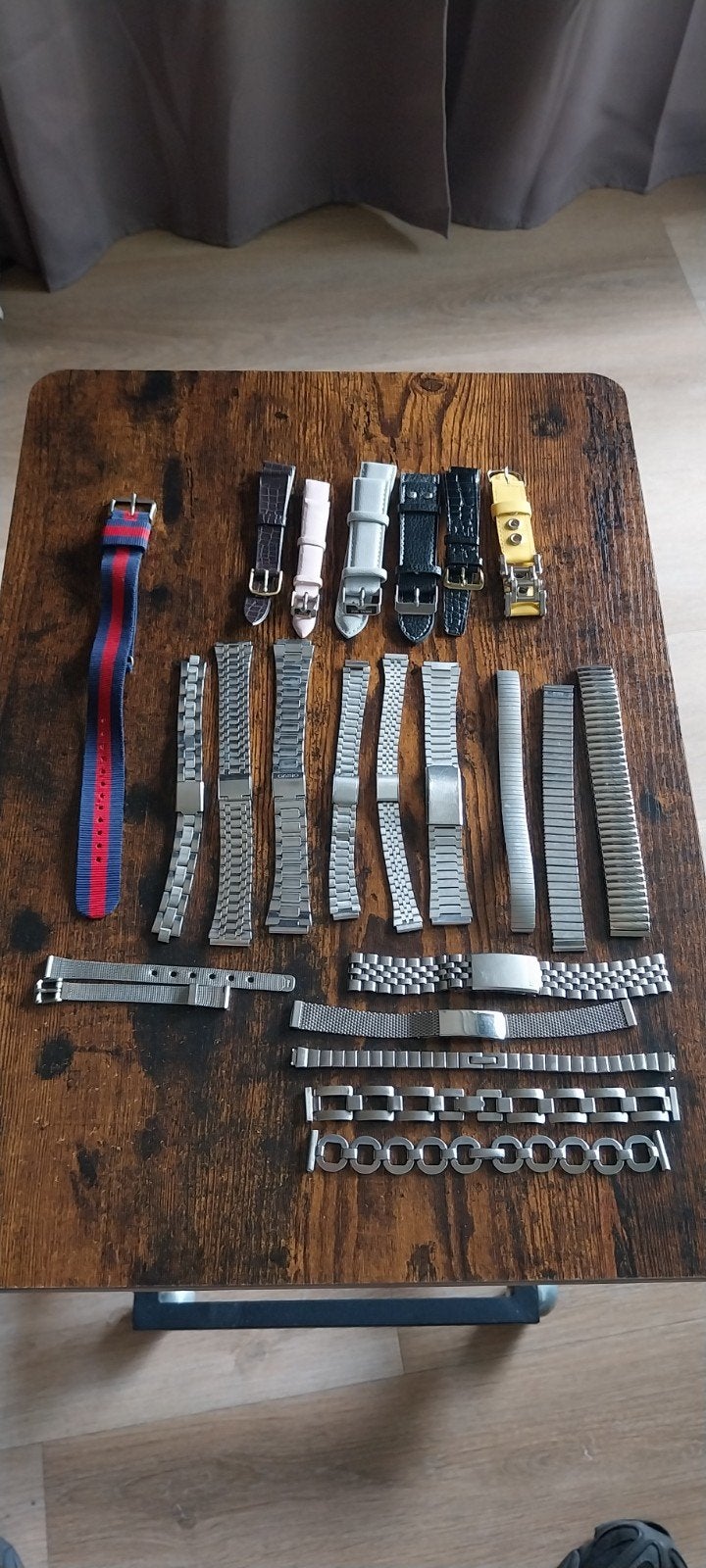 lot horloge bandjes, Sieraden, Tassen en Uiterlijk, Antieke sieraden, Ophalen, Overige materialen, Overige typen