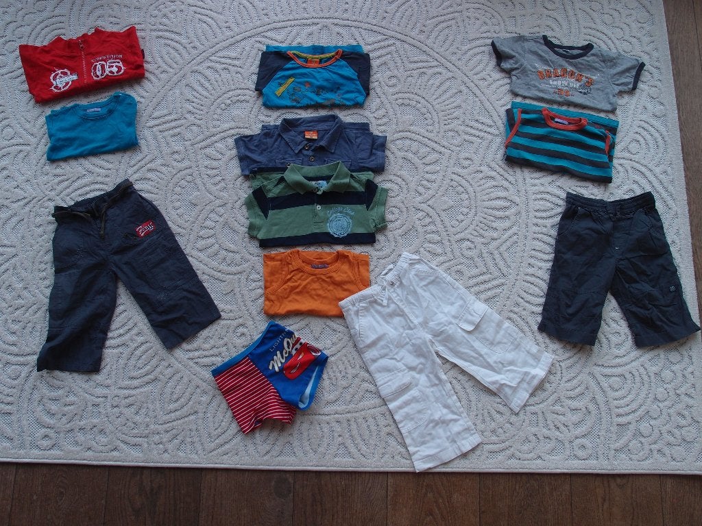 Jongens kledingpakket pakket baby 80 86 92 jasje longsleeves, Ophalen of Verzenden, Zo goed als nieuw, Maat 86