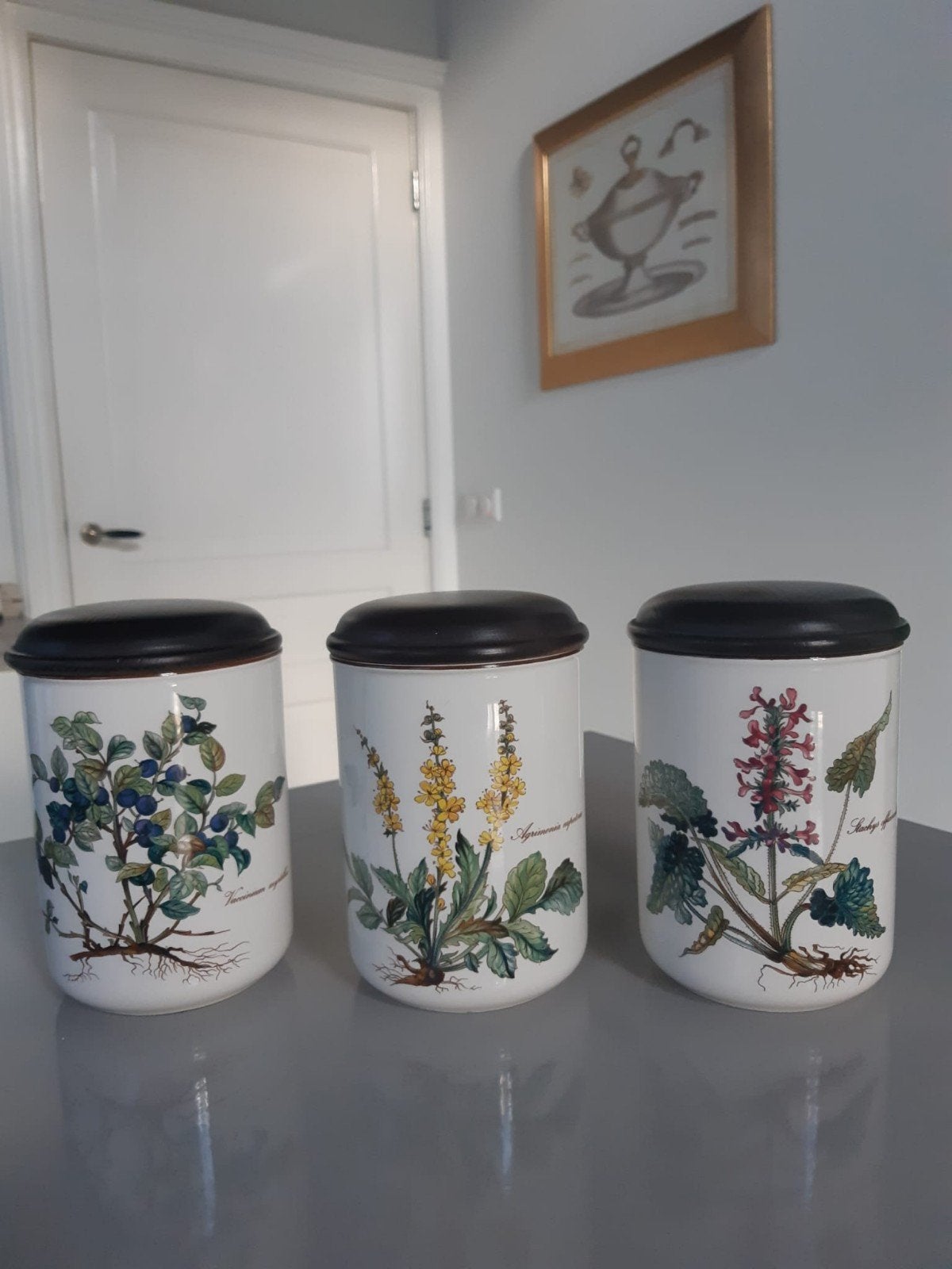 set van 3 grote Voorraadpotten Villeroy en Boch Botanica, Overige typen, Ophalen of Verzenden, Zo goed als nieuw, Overige stijlen