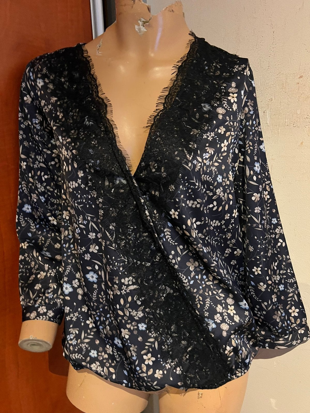 LIU JO overslag blouse maat s it 42 origineel nieuw, Kleding | Dames, G, Liu Jo, Zwart, G
