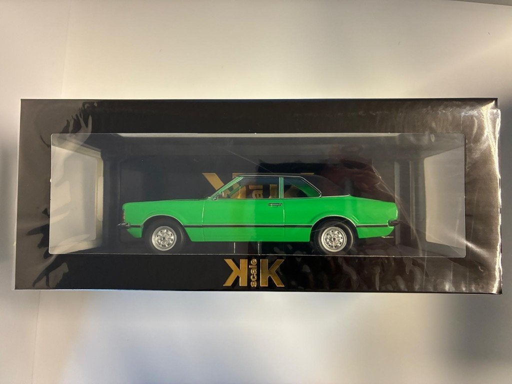 27762: Ford Taunus GXL Limousine - 1971 - KK-Scale 1:18, Overige merken, Nieuw, Ophalen of Verzenden, Messingweg 47, 48308 Senden, Germany