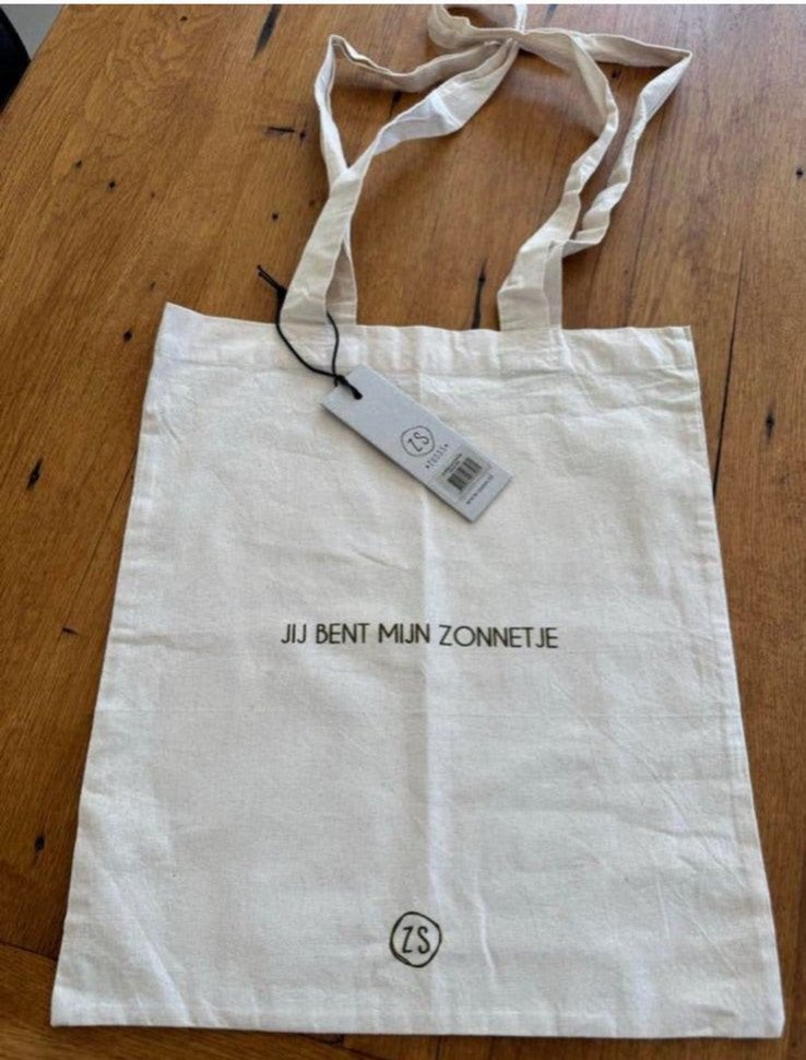 Zusss shopper 'Jij bent mijn zonnetje' - Nieuw, 40 tot 60 cm, 30 cm of meer, Overige kleuren, Nieuw