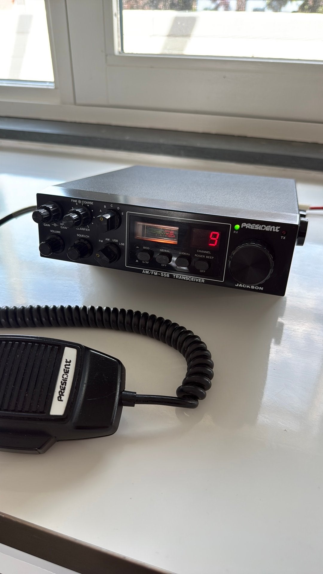 President Jackson CB Radio, Telecommunicatie, Zenders en Ontvangers, Ophalen of Verzenden, Zo goed als nieuw, Zender en Ontvanger