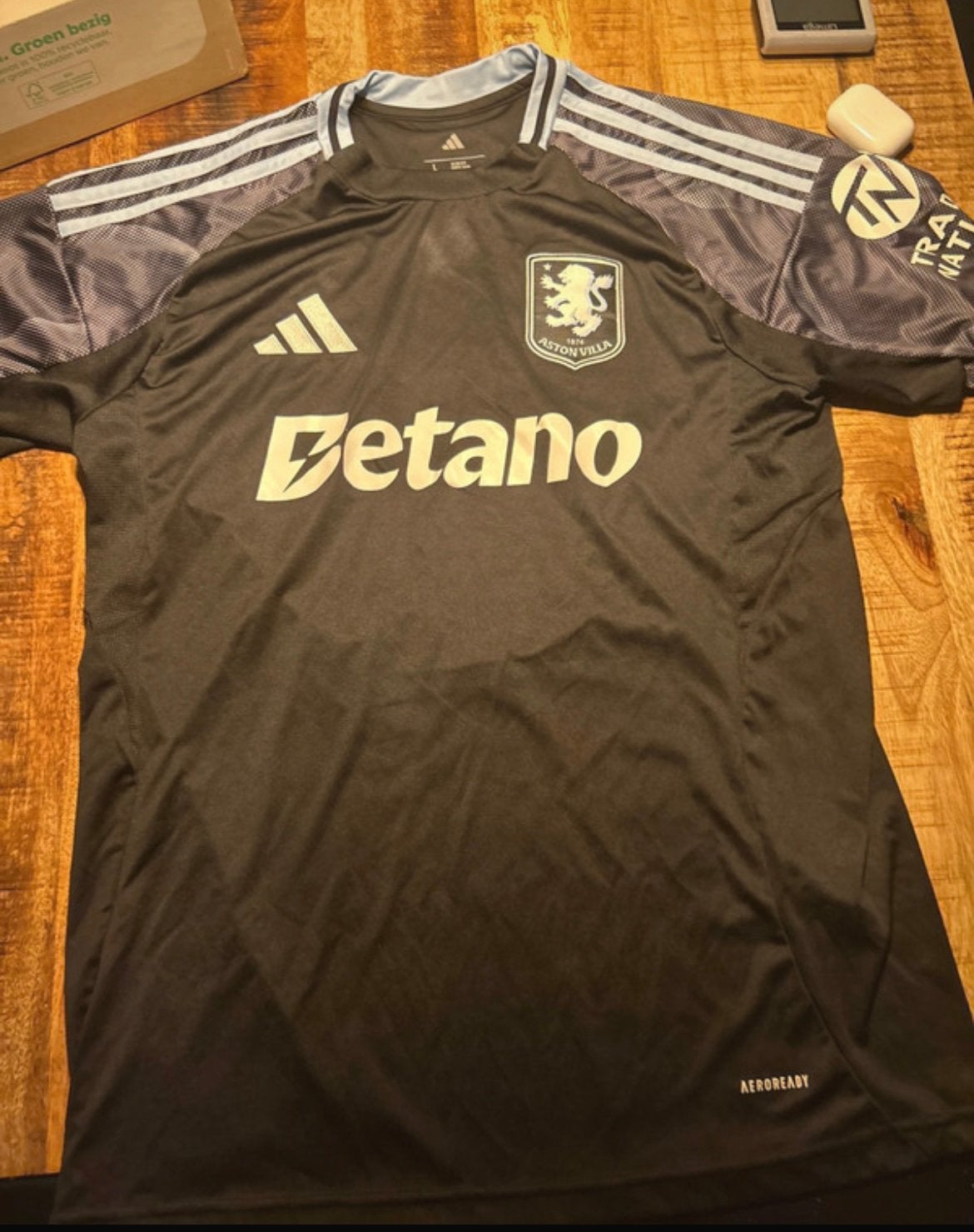 Mooi aston villa shirt maat L, Ophalen of Verzenden, Zo goed als nieuw, Shirt