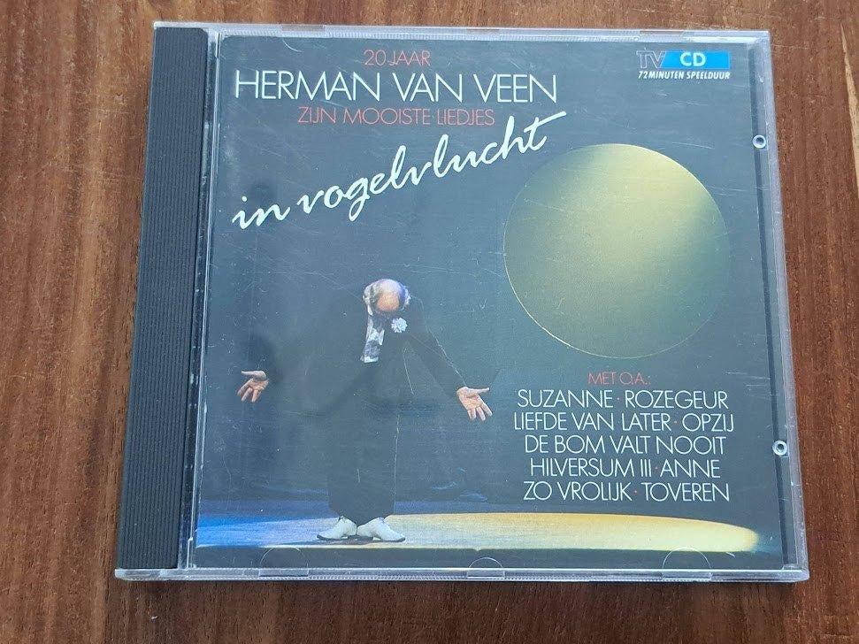 Herman van Veen - In vogelvlucht (CD), Cd's en Dvd's, Ophalen of Verzenden, Zo goed als nieuw, Overige genres