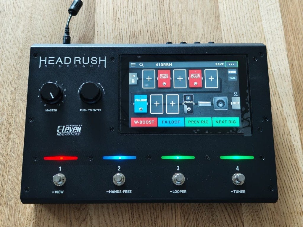 Headrush Gigboard modeling multi-effect, Ophalen of Verzenden, Zo goed als nieuw, Delay of Echo