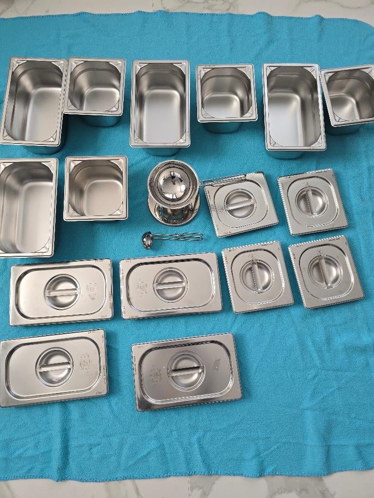 Nieuw Voedsel pannen (Chafing-Horeca), Ophalen, Nieuw, Rvs, Koekenpan of Braadpan