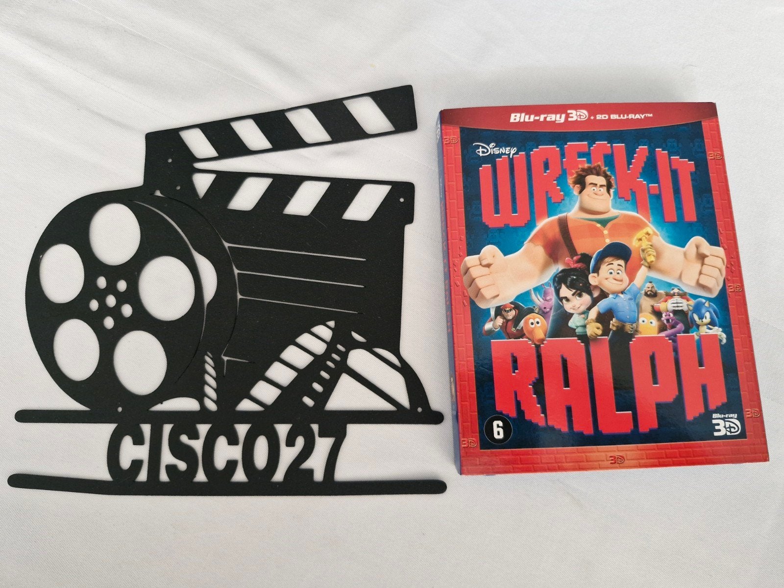 Wreck-it Ralph 3D + slipcover, Inclusief extra's, Film, Nederlands, Ophalen of Verzenden