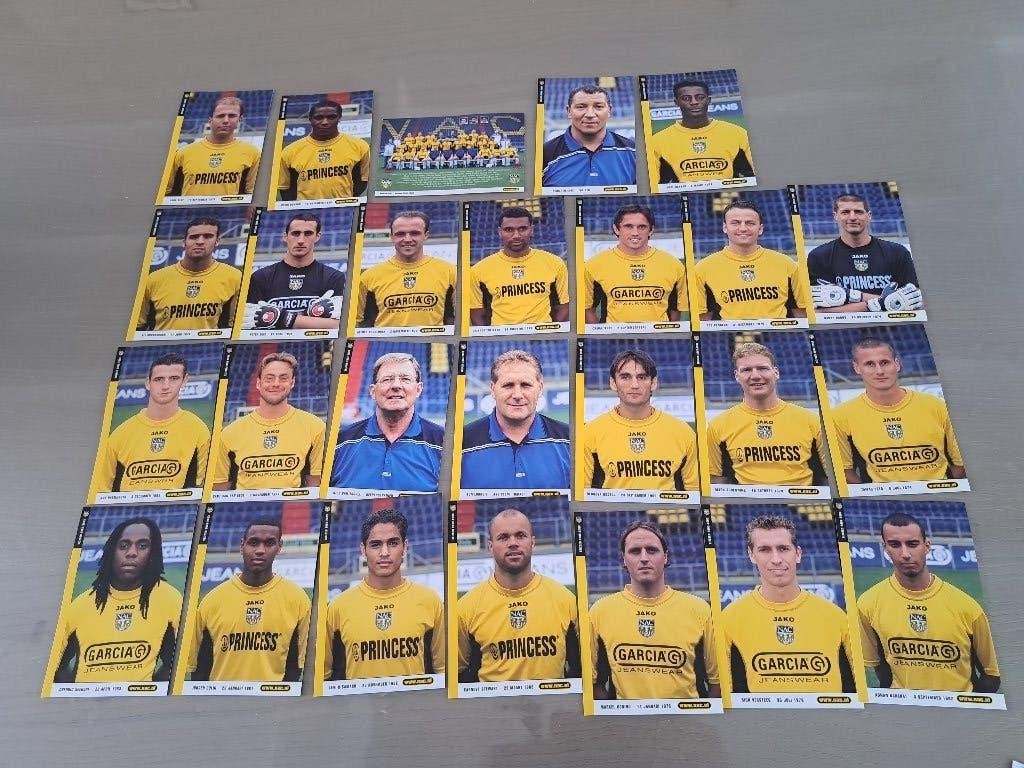 26 Spelerskaarten NAC  02-03, Ophalen of Verzenden, NAC Breda, Spelerskaart