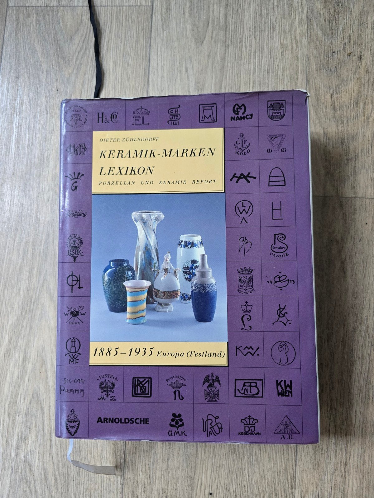 Keramik-Marken Lexikon, 755 blz!,  9000! afbeeldingen/merken, Ophalen of Verzenden, Gelezen, Dieter Zühlsdorff