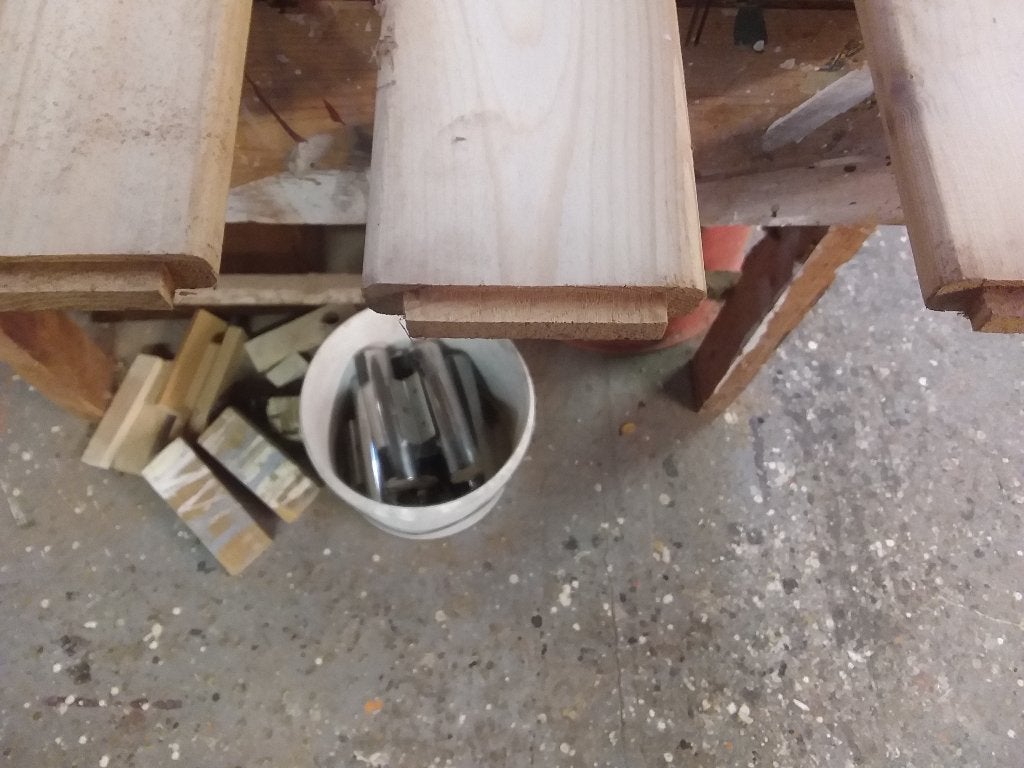 Traphek planken, balustrade planken, Ophalen, Hout, 115 cm of meer
